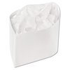 Amercareroyal Classy Cap, Crepe Paper, White, Adjustable, One Size, PK1000 RPP RCC2W